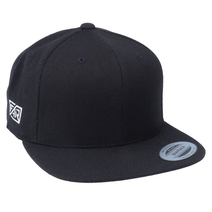 【★スーパーSALE★3/11深夜2時迄】Fair 【 Logo Black Snapback Men Black 】 ロゴ 黒色 ブラック Snapback スナップバック バッグ バッグ 小物 ブランド雑貨 帽子 メンズ帽子 キャップ メンズ 黒色 ブラック