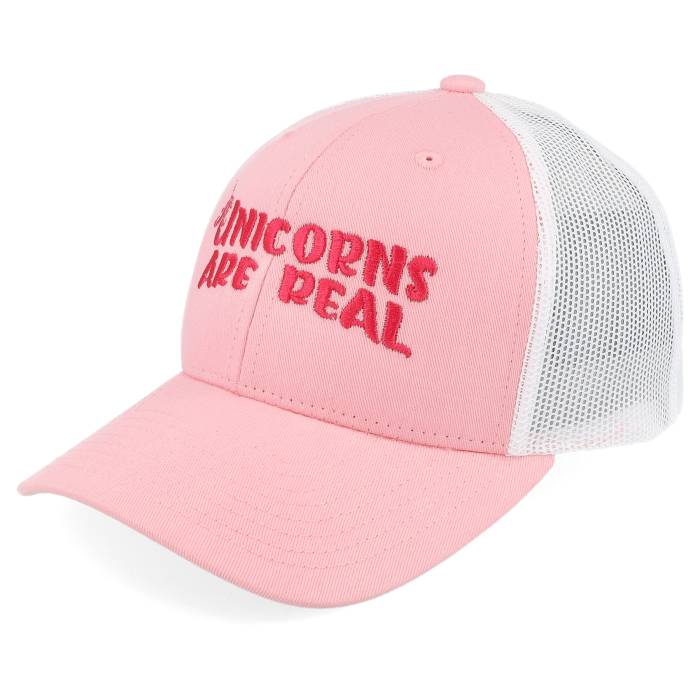 Unicorns 【 Kids Are Real Pink/White Trucker Kids Pink 】 レアル トラッカー キッズ ベビー マタニ..