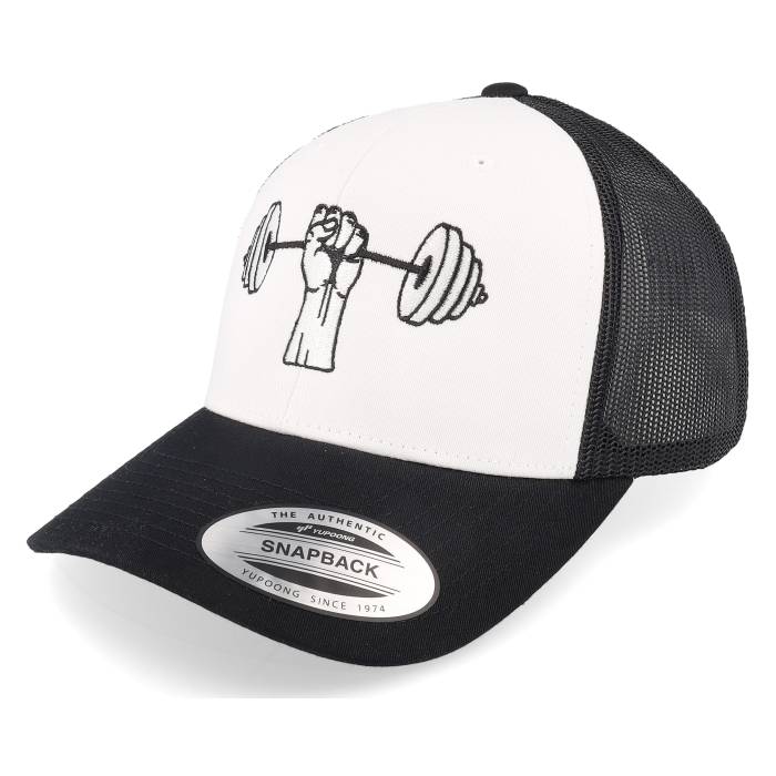 Berzerk 【 Dumbbell Fist Gym Delta Black/White Trucker Men Black, White 】 トラッカー バッグ 小..