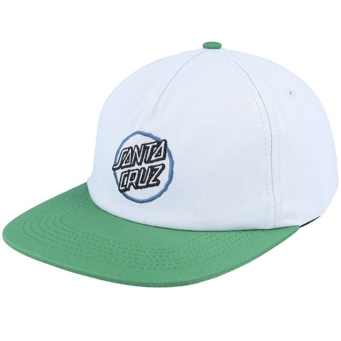 サンタクルーズ Santa Cruz 【 Breaker Opus Light Grey/Green Strapback Men Grey 】 バッグ 小物 ブランド雑貨 帽子 メンズ帽子 キャップ メンズ 灰色 グレー