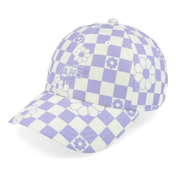 ヴァンズ Vans 【 Women Court Side Printe Sweet Lavender Dad Cap Women Purple 】 コート キャップ ..