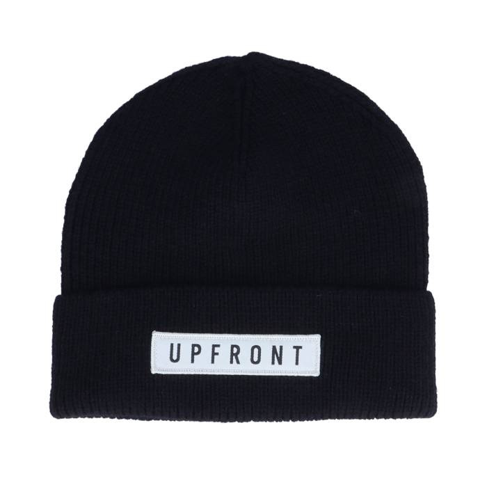Upfront 【 Kids Ocean Youth Beanie Black Cuff Kids Black 】 子供用 キャップ 帽子 黒色 ブラック ..