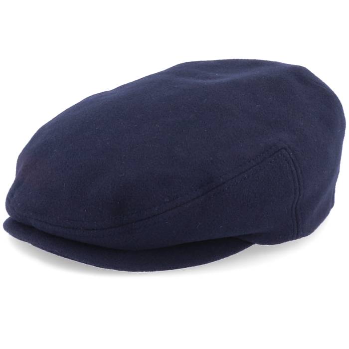 ステットソン Stetson 【 Kent Wool/Cashmere Ear Flap Navy Flat Cap Men Blue 】 紺色 ネイビー キャップ 帽子 バッグ 小物 ブランド雑貨 帽子 メンズ帽子 キャップ メンズ 青色 ブルー