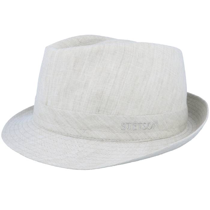 ステットソン Stetson 【 Linen Stone Trilby Men Beige 】 バッグ 小物 ブランド雑貨 帽子 メンズ帽子..