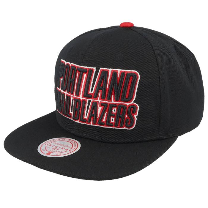 【★スーパーSALE★3/11深夜2時迄】ミッチェル&ネス Mitchell & Ness 【 Portland Trail Blazers 13 Draft Hwc Black Snapback Men Black 】 ポートランド ブレザー 13 サーティーン 黒色 ブラック Snapback スナップバック バッグ バッグ 小物 ブランド雑