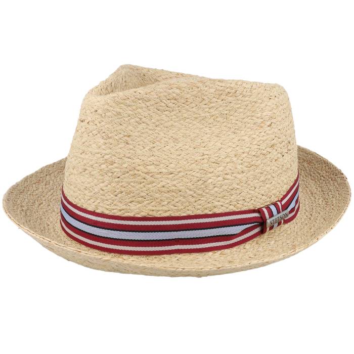 ステットソン Stetson 【 Player Raffia Beige Straw Hat Men Beige 】 ベージュ メンズ ベージュ