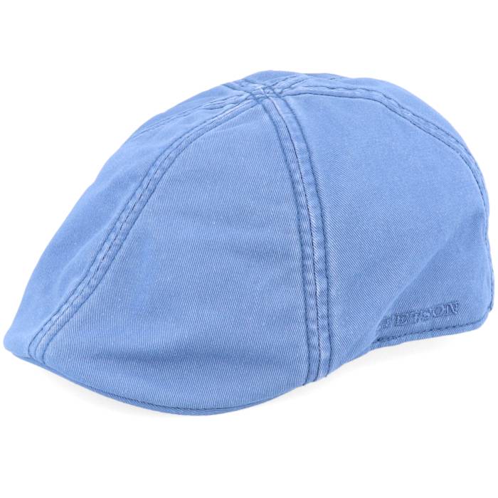 ステットソン Stetson 【 Texas Cotton Blue Flat Cap Men Blue 】 テキサス 青色 ブルー キャップ 帽子 バッグ 小物 ブランド雑貨 帽子 メンズ帽子 キャップ メンズ 青色 ブルー