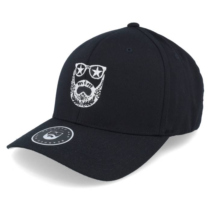 Cap - Bearded Man 【 Day Of The Beard Black Flexfit Men Black 】 黒色 ブラック メンズ 黒色 ブラック