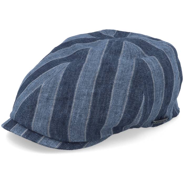 樂天商城 - ステットソン Stetson 【 Duck Cap Linen Flat Cap Men Blue 】 キャップ 帽子 メンズ 青色 ブルー