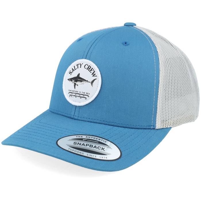 ソルティークルー Salty Crew 【 Bruce Steelblue/Silver Trucker Men Blue 】 トラッカー バッグ 小物 ブランド雑貨 帽子 メンズ帽子 キャップ メンズ 青色 ブルー