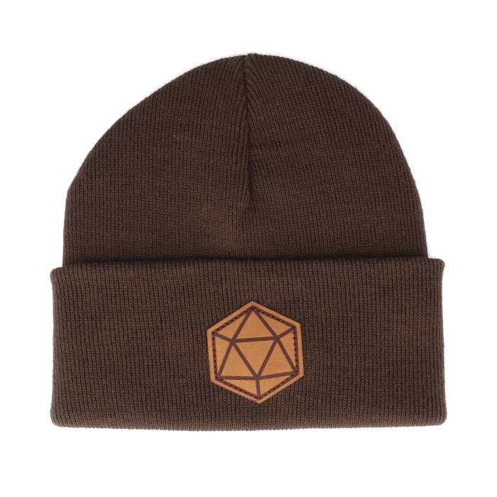 Gamerz 【 D20 Patch Chocolate Brown Beanie Men Brown 】 茶色 ブラウン キャップ 帽子 バッグ 小物 ブランド雑貨 帽子 メンズ帽子 ニット帽 メンズ 茶色 ブラウン