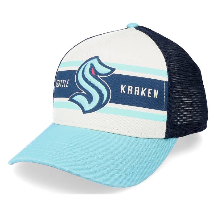 アメリカンニードル American Needle 【 Seattle Kraken Sinclair Navy/Ivory Trucker Men Blue 】 シアトル トラッカー バッグ 小物 ブランド雑貨 帽子 メンズ帽子 キャップ メンズ 青色 ブルー