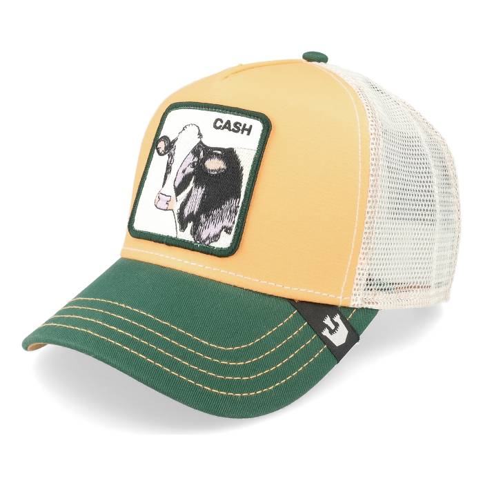 Goorin Bros. 【 The Cash Cow Yellow/White/Green Trucker Men Yellow 】 トラッカー バッグ 小物 ブランド雑貨 帽子 メンズ帽子 キャップ メンズ yellow 黄色・イエロー
