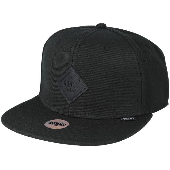 Djinns 【 Monochrome Black Snapback Men Black 】 黒色 ブラック Snapback スナップバック バッグ メンズ 黒色 ブラック