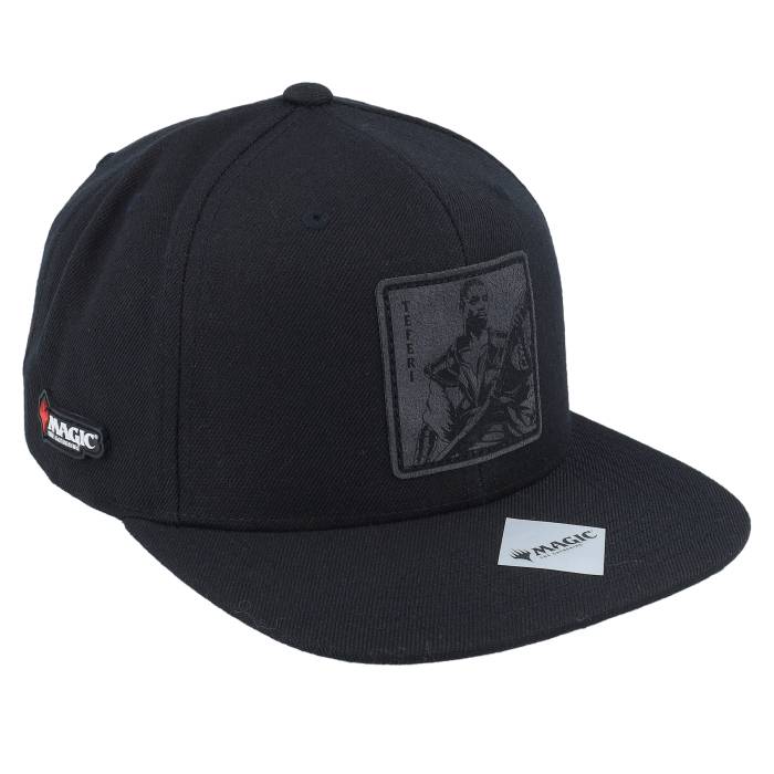 Magic: The Gathering 【 Teferi Planeswalker Black/Black Snapback Men Black 】 Snapback スナップバック バッグ バッグ 小物 ブランド雑貨 帽子 メンズ帽子 キャップ メンズ 黒色 ブラック
