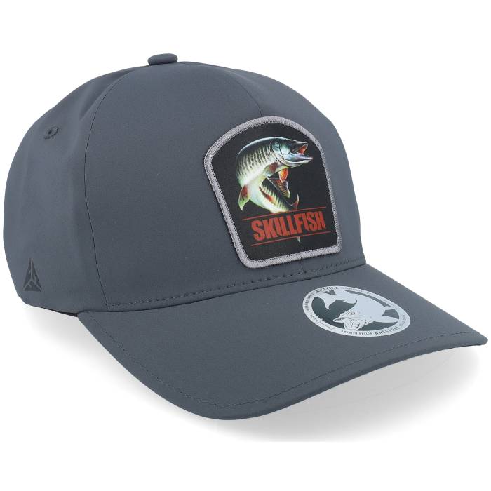 Skillfish 【 Muskellunge Muskie Delta Fit Charcoal Flexfit Men Grey 】 チャコール メンズ 灰色 グレー