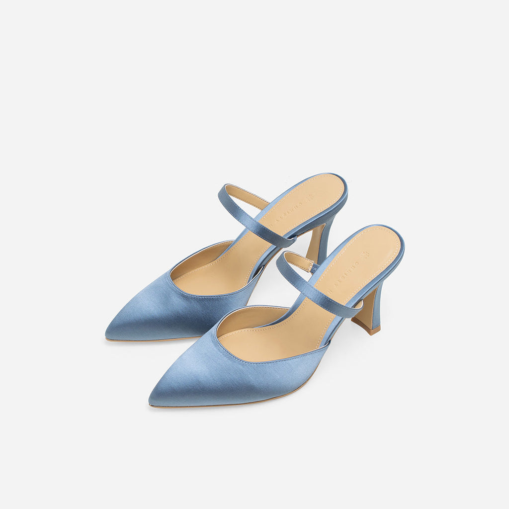 クリスティウン Christy Ng 【 Gaia Satin Mules Women 】 ガイア サテン ミュール 靴 レディース靴 ミュール レディース