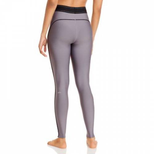 スーツ レギンス タイツ 紫 パープル レディース 【 PURPLE ALO YOGA AIRLIFT SUIT UP LEGGINGS DUSK 】