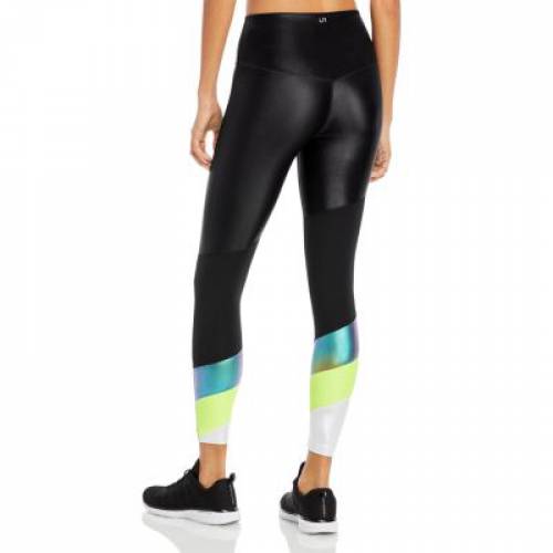 レギンス タイツ 紫 パープル レディース 【 PURPLE URBAN SAVAGE SLASH MESHINSET LEGGINGS 】