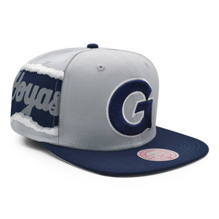 ミッチェル&ネス Mitchell & Ness 【 Georgetown Hoyas Ncaa Jumbotron Snapback Hat Men 】 ジョージタウン ホヤス Snapback スナップバック バッグ バッグ 小物 ブランド雑貨 帽子 メンズ帽子 キャップ メンズ