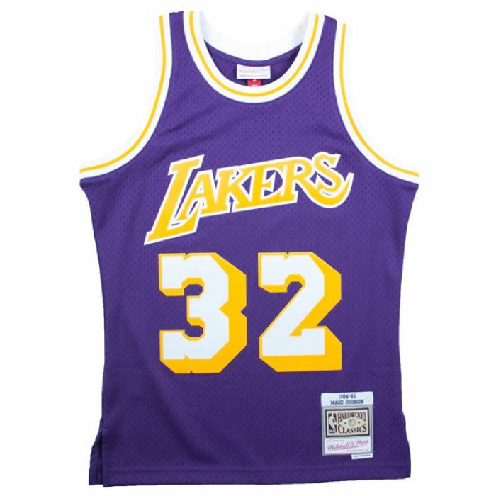 ߥå&ͥ Mitchell & Ness  Magic Johnson Los Angeles Lakers 1984-85 Hw...