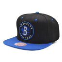ミッチェル&ネス Mitchell & Ness 【 Brooklyn Nets Black Royalty Snapback Hat Men 】 ブルックリン ネッツ 黒色 ブラック Snapback スナップバック バッグ バッグ 小物 ブランド雑貨 帽子 メンズ帽子 キャップ(4)