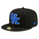 ニューエラ New Era 【 Kentucky Wildcats Classic 59Fifty Fitted Ncaa Hat Mens Royal/Bla...