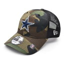 ニューエラ New Era 【 Dallas Cowboys Nfl Camo Trucker Mesh 9Twenty Snapback Hat Mens W...