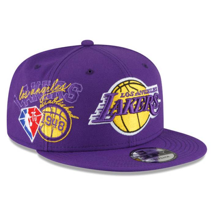 ˥塼 New Era  Los Angeles Lakers 2022 Back Half 9Fifty Snapback Adju...