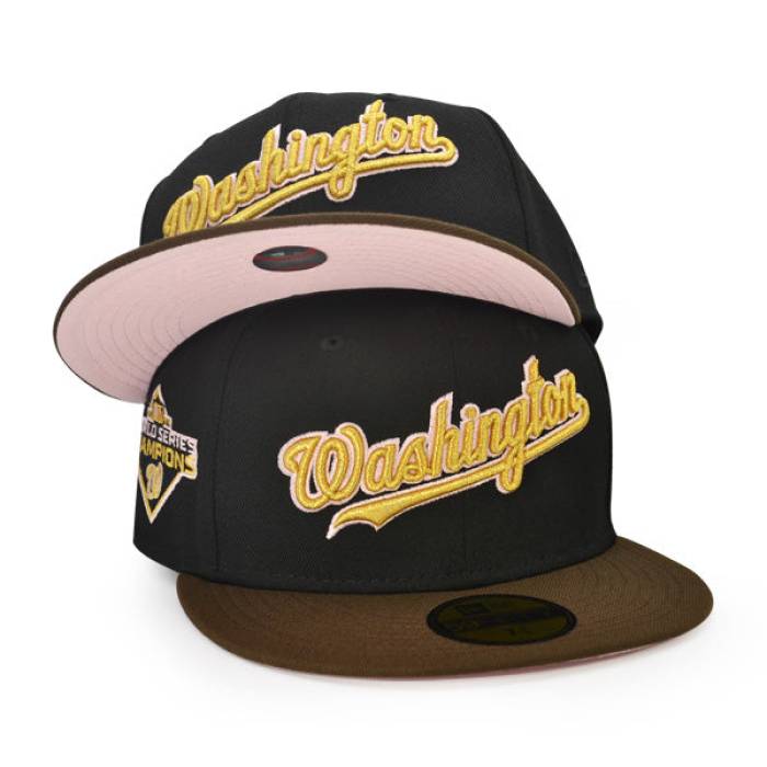 ˥塼 New Era  Washington Nationals Script 2019 World Series Champion...