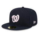 ニューエラ New Era 【 Washington Nationals 2024 Mother's Day On-Field 59Fifty Fitted H...