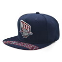ミッチェル&ネス Mitchell & Ness 【 New Jersey Nets Swingman Pop Snapback Hat Mens Navy 】...