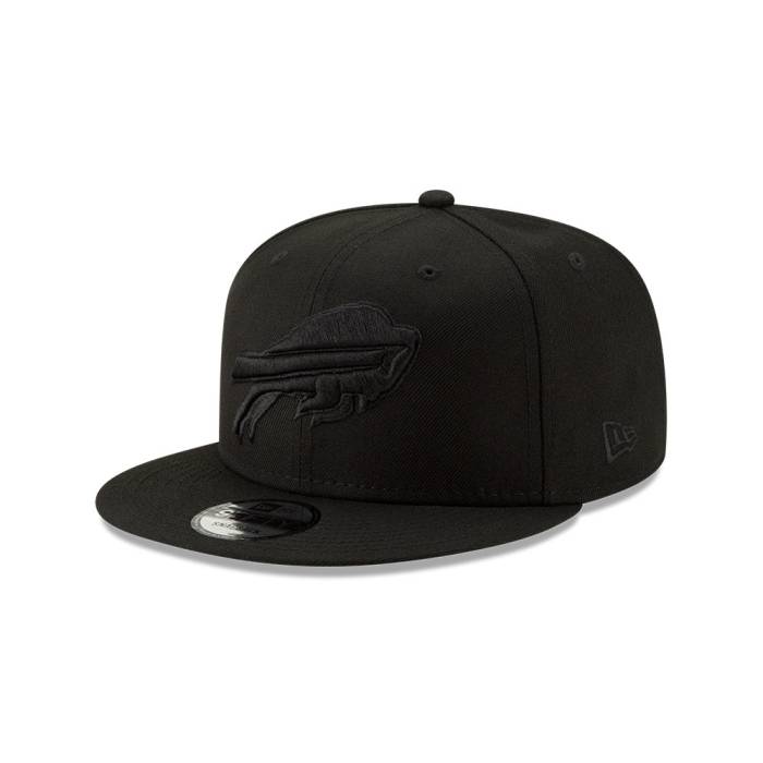ニューエラ New Era 【 Buffalo Bills Blackout 9Fifty Snapback Hat Mens Black/Black 】 バッファロー ビルズ Snapback スナップバック バッグ バッグ 小物 ブランド雑貨 帽子 メンズ帽子 キャップ メンズ 黒色 ブ
