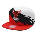 ミッチェル&ネス Mitchell & Ness 【 Chicago Bulls Nba Paintbrush Snapback Hat Mens Red/Black 】 シカゴ ブルズ Snapback スナップバック バッグ バッグ 小物 ブランド雑貨 帽子 メンズ帽子 キャップ メンズ Red 赤(4)