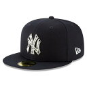 ニューエラ New Era 【 New York Yankees Fractured Logo 59Fifty Fitted Mlb Hat Mens Navy/Silver 】 ヤンキース ロゴ バッグ 小物 ブランド雑貨 帽子 メンズ帽子 キャップ メンズ 紺色 ネイビー Silver 銀色・シルバ