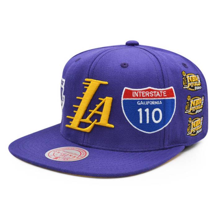 ߥå&ͥ Mitchell & Ness  Los Angeles Lakers Nba Champ Patch Up Snapb...