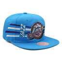 ミッチェル&ネス Mitchell & Ness 【 Utah Jazz Retro Bolt Deadstock Snapback Hat Mens Vice Blue/Purple 】 ユタ ジャズ レトロ ボルト Snapback スナップバック バッグ バッグ 小物 ブランド雑貨 帽子 メンズ帽子 キ(4)