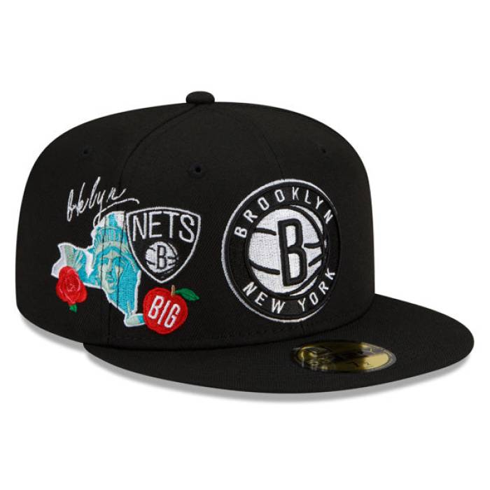 ˥塼 New Era  Brooklyn Nets Nba Exclusive Cluster 59Fifty Fitted Hat...