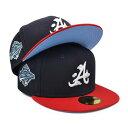 ニューエラ New Era 【 Atlanta Braves 1995 World Series Exclusive Comic Cloud 59Fifty F...