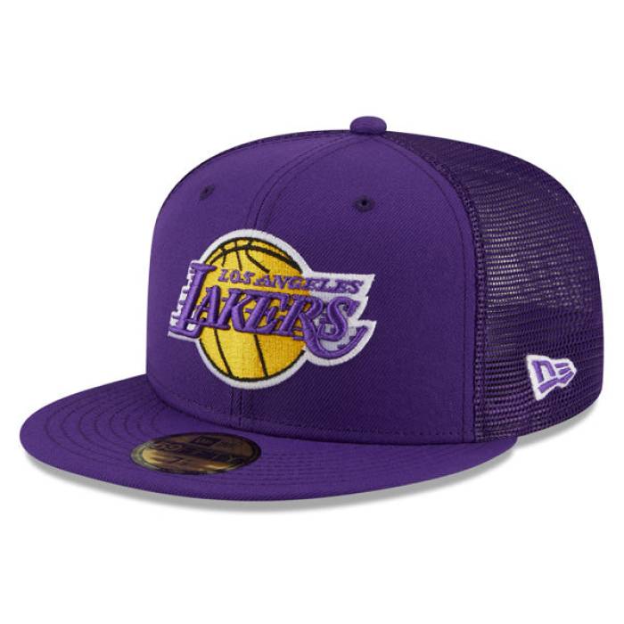 ˥塼 New Era  Los Angeles Lakers Nba Classic Trucker 59Fifty Fitted ...