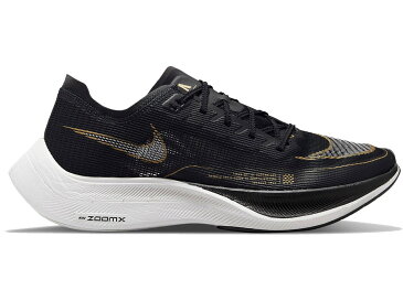 ナイキ NIKE 黒色 ブラック ゴールド NEXT% スニーカー 【 ZOOMX VAPORFLY 2 BLACK METALLIC GOLD COIN WHITE 】