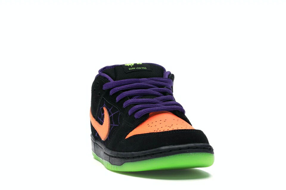 ナイキ NIKE エスビー ダンク ナイト ダンクロー スニーカー 【 SB NIGHT OF MISCHIEF HALLOWEEN BLACK ORANGEPURPLEELECTRIC GREEN 】