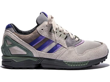 アディダス ADIDAS スニーカー 運動靴 【 ZX9000 PACKER SHOES MEADOW VIOLET GREY PURPLE GREEN 】