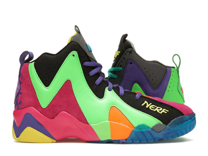 リーボック REEBOK カミカゼ スニーカー 【 KAMIKAZE II NERF NERFOOP BLACK SOLAR LIME PROUD PINK 】