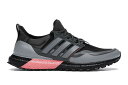 アディダス 黒色 ブラック 赤 レッド 灰色 グレー ショック スニーカー メンズ 【 ADIDAS ULTRABOOST ALL TERRAIN BLACK RED GREY / BLACK SHOCK RED 】