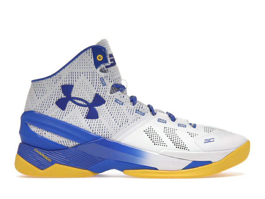 カリー 白色 ホワイト アンダーアーマー スニーカー メンズ 【 UNDER ARMOUR UA CURRY 2 DUB NATION HOME / WHITE ROYAL TAXI 】