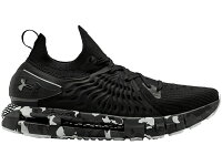 アンダーアーマー UNDER ARMOUR 黒色 ブラック スニーカー 【 HOVR PHANTOM RN OPS BLACK CAMO GREY 】