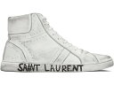 サンローラン 白色 ホワイト スニーカー メンズ 【 SAINT LAURENT SAINT LAURENT JOE WHITE / 】