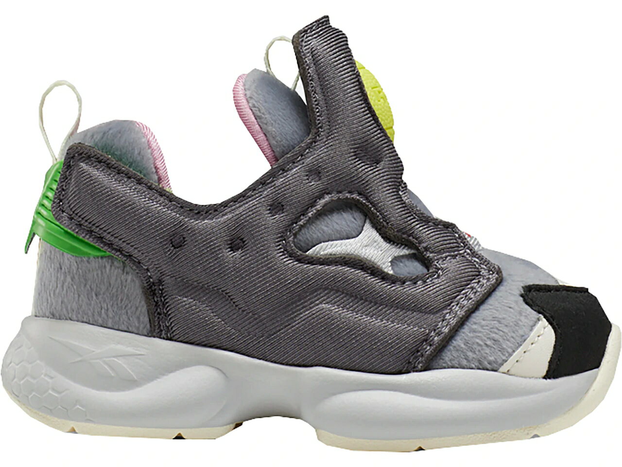 リーボック 灰色 グレー 黄色 イエロー 黒色 ブラック インスタポンプフューリー & 【 REEBOK INSTAPUMP FURY TOM JERRY (TD) / COLD GREY 6 HERO YELLOW BLACK 】