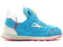 リーボック REEBOK 青色 ブルー インスタポンプフューリー 赤ちゃん 【 DORAEMON FURRY BLUE BABY WHITE PINKYELLOW 】